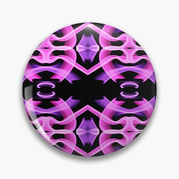 Item preview, Pinks and purple with a black background, unique hand drawn geometric repeating pattern - WelshDesigns designed and sold by welshdesigns.