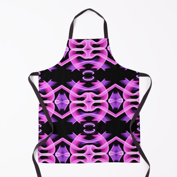 Item preview, Pinks and purple with a black background, unique hand drawn geometric repeating pattern - WelshDesigns designed and sold by welshdesigns.