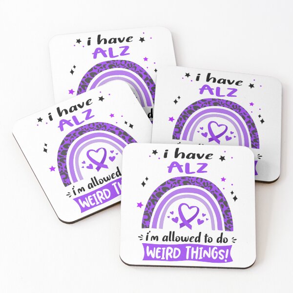 Item preview, ALZ Awareness - I have ALZ i am allowed to do Weird Things! designed and sold by KirstybShop.
