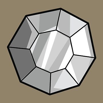 Artwork thumbnail, Kanto Boulder Badge by Biochao