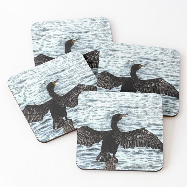 Item preview, Great black cormorant designed and sold by LorenDowding.