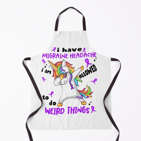Item preview, Migraine Headache Awareness Funny I have Migraine Headache i'm allowed to do Weird Things! designed and sold by JanetShop809.