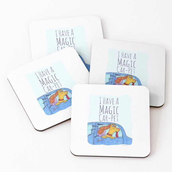 Item preview, Magic Car Pet Funny Cartoon Slogan designed and sold by mytshirtfort.