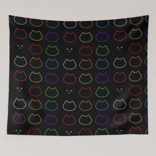 Item preview, Neon cat designed and sold by MrBigBagels.