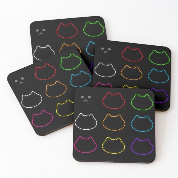 Item preview, Neon cat designed and sold by MrBigBagels.