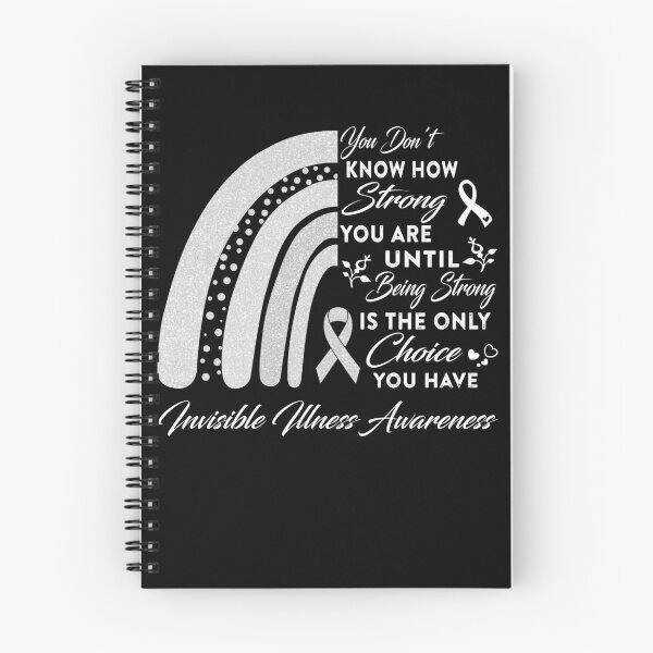Item preview, You Don't Know How Strong You Are Rainbow Invisible Illness Awareness designed and sold by Gillosina.