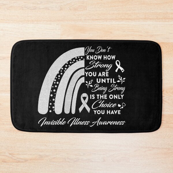 Item preview, You Don't Know How Strong You Are Rainbow Invisible Illness Awareness designed and sold by Gillosina.