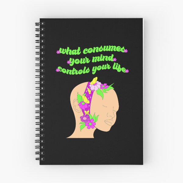 Item preview, What consumes your mind controls your life, spiritual illustration  designed and sold by Vivid-wear.