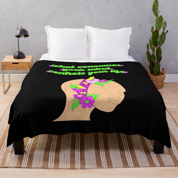 Item preview, What consumes your mind controls your life, spiritual illustration designed and sold by Vivid-wear.