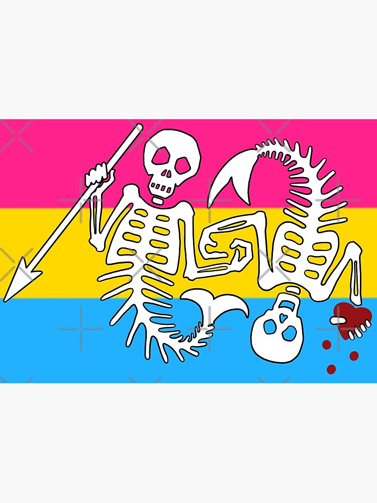 Ofmd Season 2 Pansexual Pride Mermaid Pirate Flag Blackbeard Stede Bonnet Our Flag Means Death