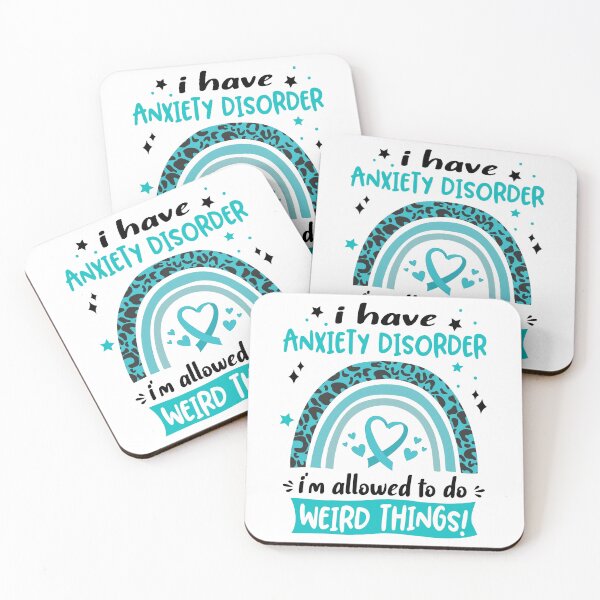 Item preview, Anxiety Disorder Awareness - I have Anxiety Disorder i am allowed to do Weird Things! designed and sold by KirstybShop.