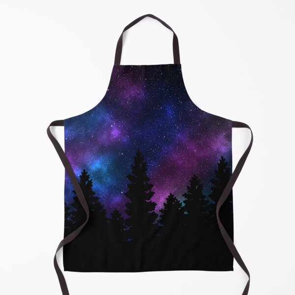 Item preview, Silhouette tree against a starry night designed and sold by Eliza-Grace.