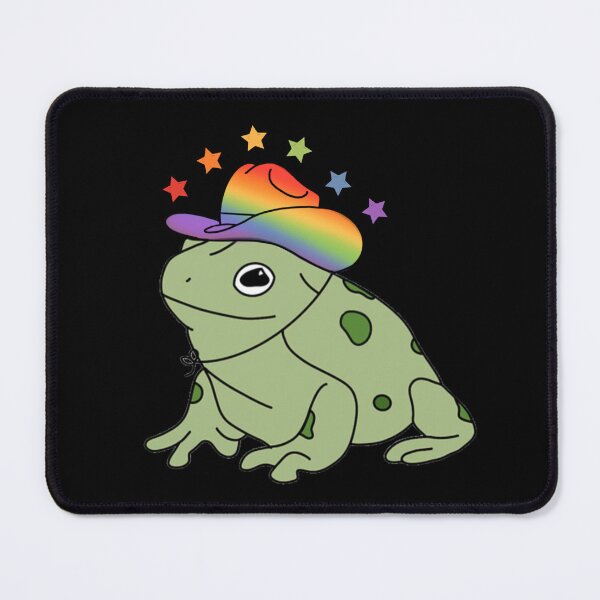 Item preview, Rainbow Frog Cowboy designed and sold by DrunkPolarBear.