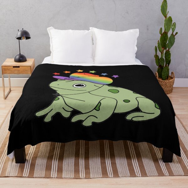 Item preview, Rainbow Frog Cowboy designed and sold by DrunkPolarBear.