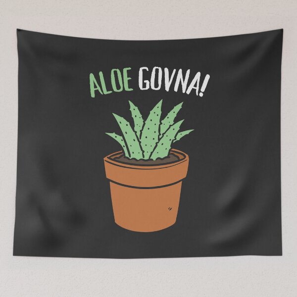 Item preview, Aloe Govna Funny Succulent Aloe Vera Meme designed and sold by petestyles.