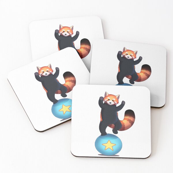 Item preview, Red Panda playtime! designed and sold by Mixed-Artist.