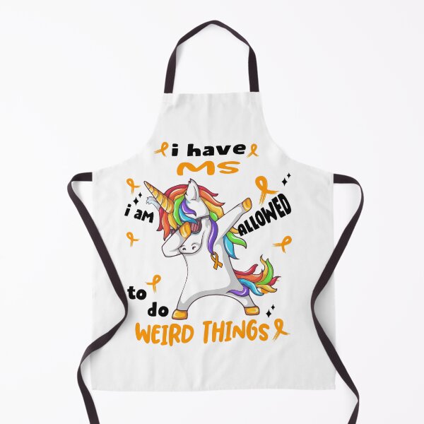 Item preview, MS Awareness Funny I have MS i'm allowed to do Weird Things! designed and sold by JanetShop809.