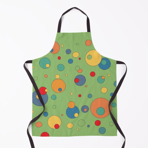 Item preview, Multi coloured cosmic bubbles retro cartoon orbs green designed and sold by AngelDawnDesign.