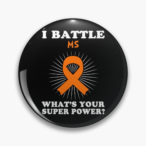 Item preview, I Battle MS Funny MS Warrior Gift designed and sold by rechardtee.
