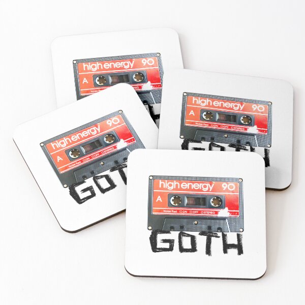 Artikelvorschau, Goth-Kassette für Retro-GothMusic entworfen und verkauft von badlydrawnbabe.