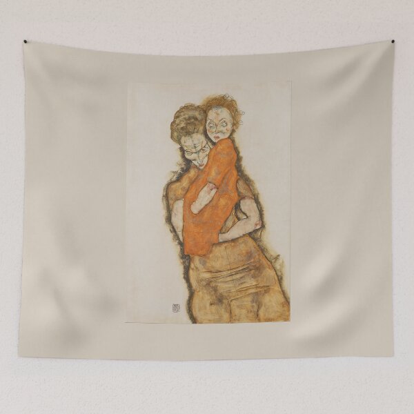 Item preview,  Egon Schiele Mother and Child (1914) Figurative designed and sold by TeeARTHY.