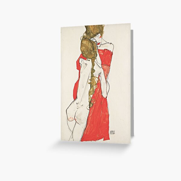 Item preview, Egon Schiele Mother and Daughter (1913) Figurative designed and sold by TeeARTHY.