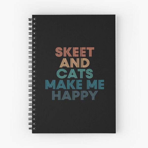 Item preview, Skeet And Cats Make Me Happy- Gift for Skeet & Cats Fans designed and sold by kindxinn.