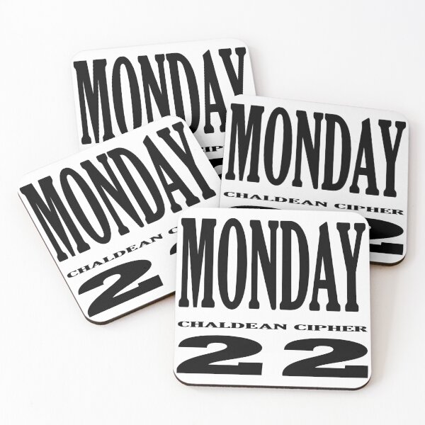 Item preview, Monday designed and sold by Scrambledwords.