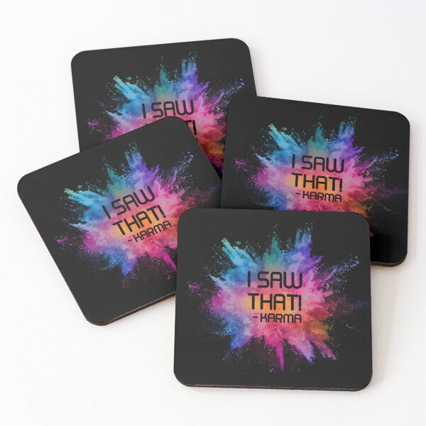 Item preview, Funny Bright Splash - I saw that~Karma Design designed and sold by jamie Omahen.