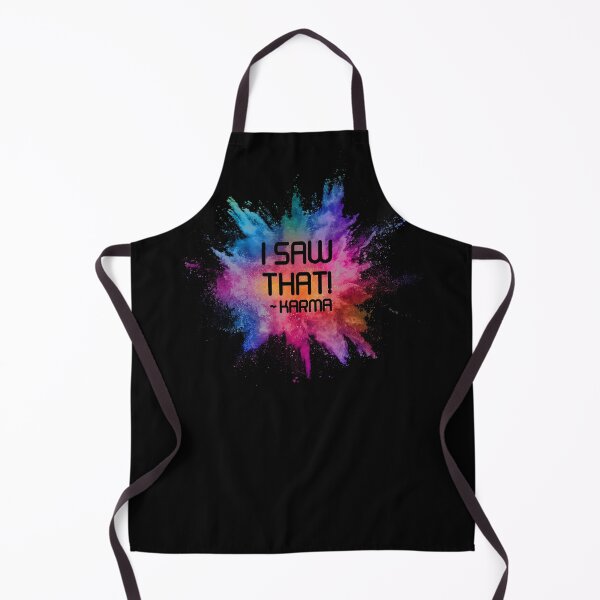Item preview, Funny Bright Splash - I saw that~Karma Design designed and sold by jamie Omahen.