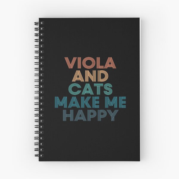 Artikelvorschau, Viola und Katzen machen mich glücklich – Geschenk für Viola- und Katzenfans entworfen und verkauft von kindxinn.
