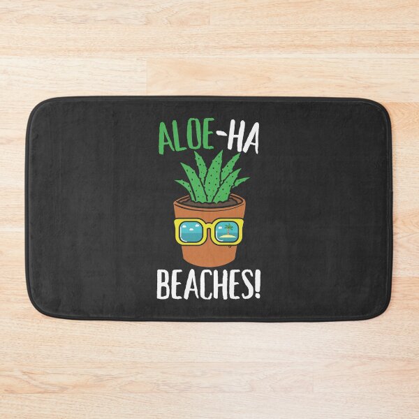 Item preview, Aloe Ha Beaches Funny Aloha Beaches Aloe Vera Plant designed and sold by petestyles.