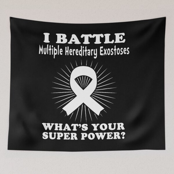 Item preview, I Battle Multiple Hereditary Exostoses Funny Multiple Hereditary Exostoses Warrior Gift designed and sold by rechardtee.