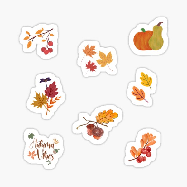 Artikel-Vorschau von Herbststimmung – Herbstblätter, Beeren, Kürbisse, designt und verkauft von silviaol.