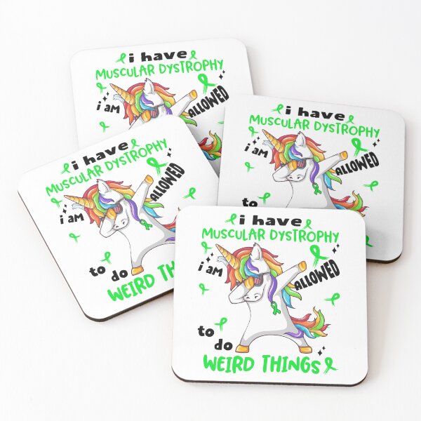 Item preview, Muscular Dystrophy Awareness Funny I have Muscular Dystrophy i'm allowed to do Weird Things! designed and sold by JanetShop809.
