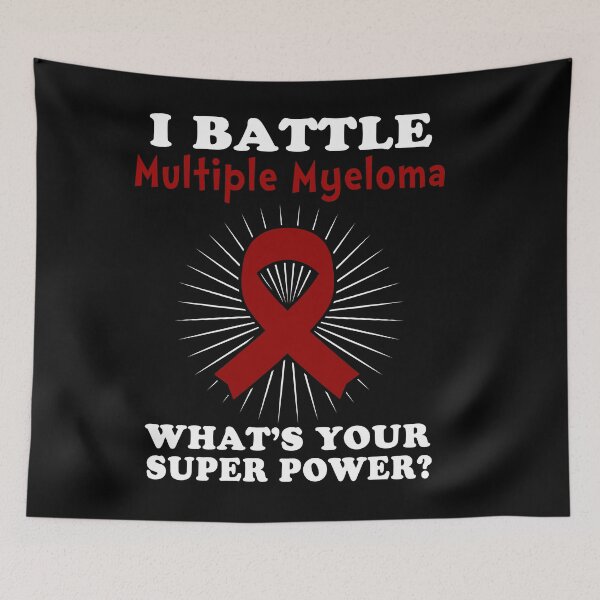 Item preview, I Battle Multiple Myeloma Funny Multiple Myeloma Warrior Gift designed and sold by rechardtee.