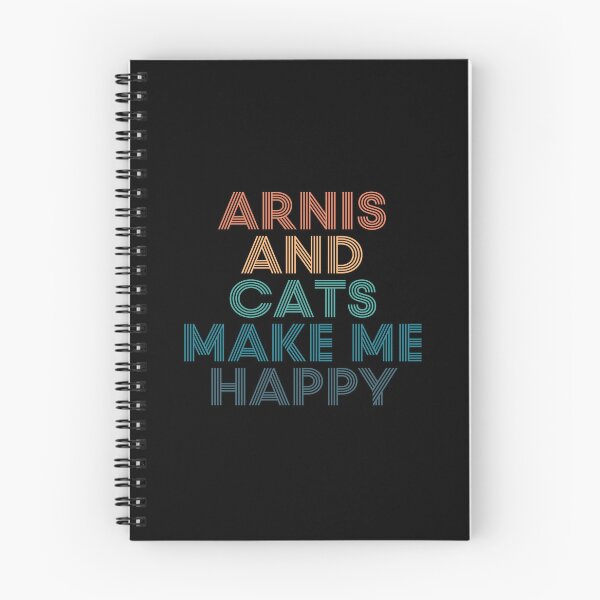 Item preview, Arnis And Cats Make Me Happy- Gift for Arnis & Cats Fans designed and sold by kindxinn.
