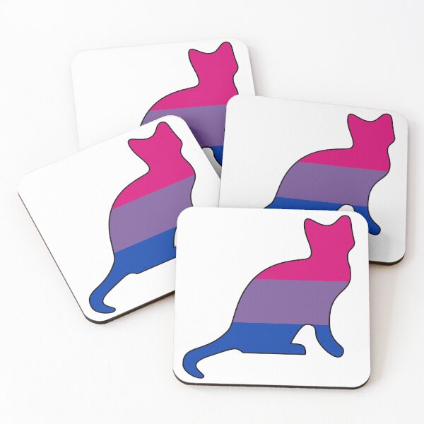 Item preview, Bisexual Pride Kitty designed and sold by NatLeBrunDesign.