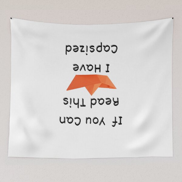 Item preview, If You Can Read This I Have Capsized - Funny and Cute T-Shirts Quotes designed and sold by Designspot2020.