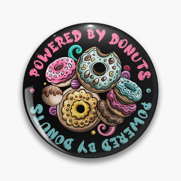 Item preview, Powered by Donuts 2 designed and sold by blackdogshop.