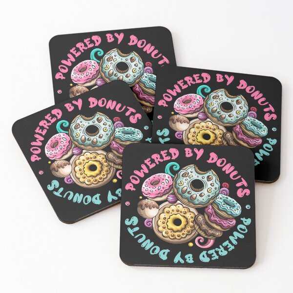 Item preview, Powered by Donuts 2 designed and sold by blackdogshop.