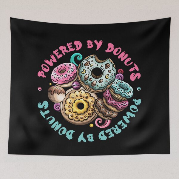 Item preview, Powered by Donuts 2 designed and sold by blackdogshop.