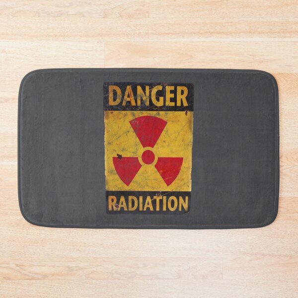Item preview, Danger Radiation Warning sign (distressed design) designed and sold by siggyspatsky.