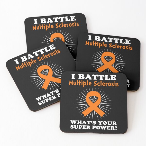 Item preview, I Battle Multiple Sclerosis Funny Multiple Sclerosis Warrior Gift designed and sold by rechardtee.