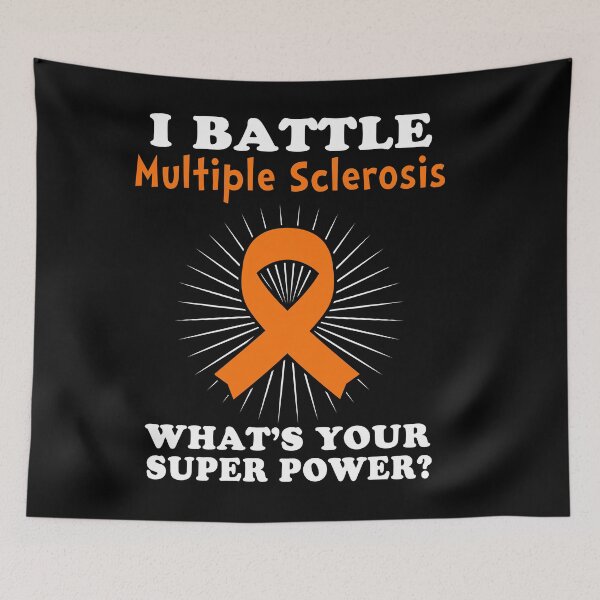 Item preview, I Battle Multiple Sclerosis Funny Multiple Sclerosis Warrior Gift designed and sold by rechardtee.