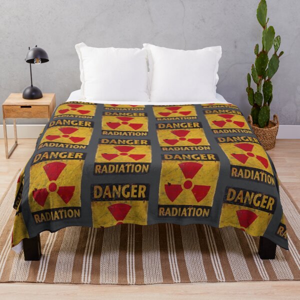 Item preview, Danger Radiation Warning sign (distressed design) designed and sold by siggyspatsky.