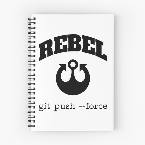 Item preview, Code Rebel - git push --force - Software Developer Design - Black designed and sold by geeksta.