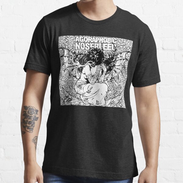 Agoraphobic Nosebleed Tribute T Shirt For Sale By Cykore69 Redbubble Crust T Shirts 4232