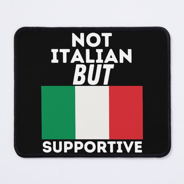 Artikelvorschau, Nicht italienisch, aber unterstützendes lustiges Italien-Meme entworfen und verkauft von Locjeb.