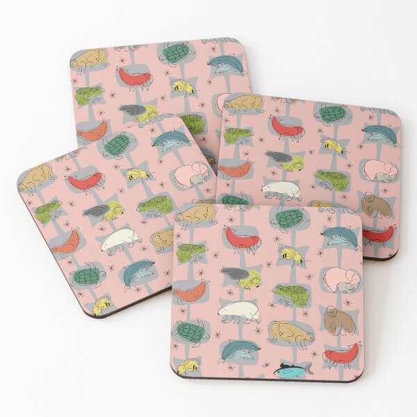 Item preview, Save Endangered Species on Pink designed and sold by bmfabricdesigns.